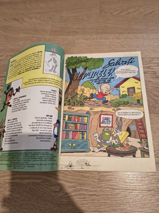 Reviste benzi desenate Bugs Bunny editura egmont