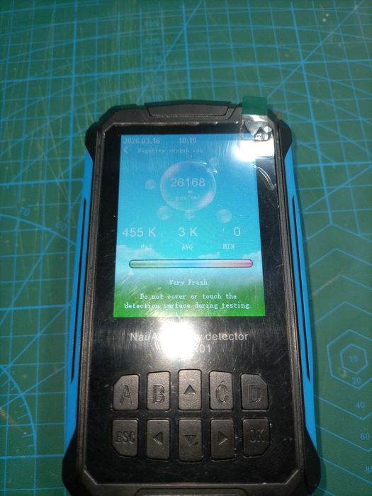 Тестер за измерване чистотата на въздуха