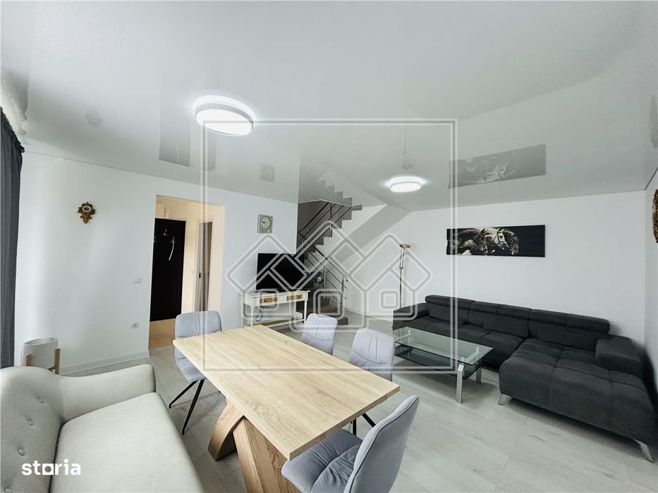 Casa tip duplex, 177 mp utili, 3 locuri de parcare - Selimbar