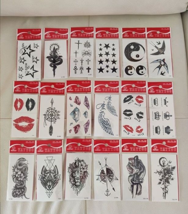 Tatuaje temporare aplicare rapida cu apa