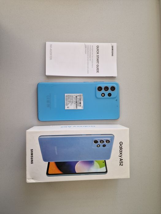 Samsung A52 128GB Blue. 7 kun kafolat.