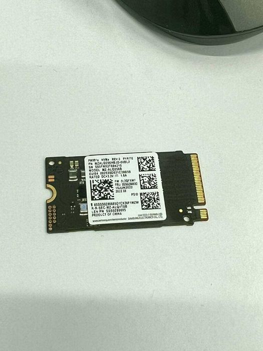 nvme saumsung mini 256gb 400000