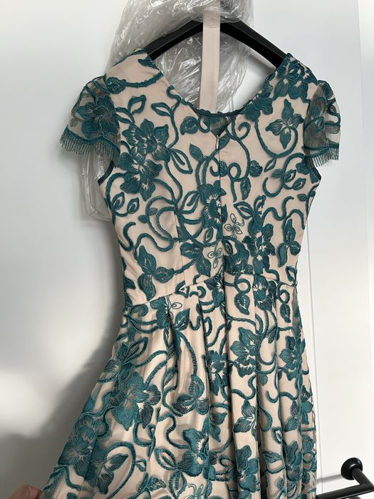 Rochie ocazie verde turcoaz