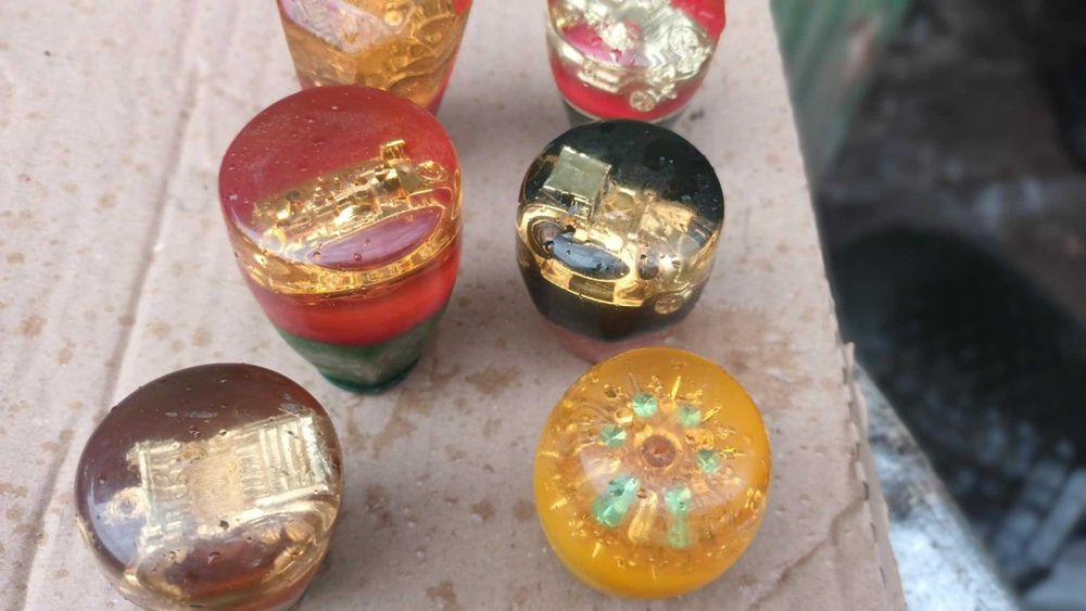 Ретро топки за скоростен лост