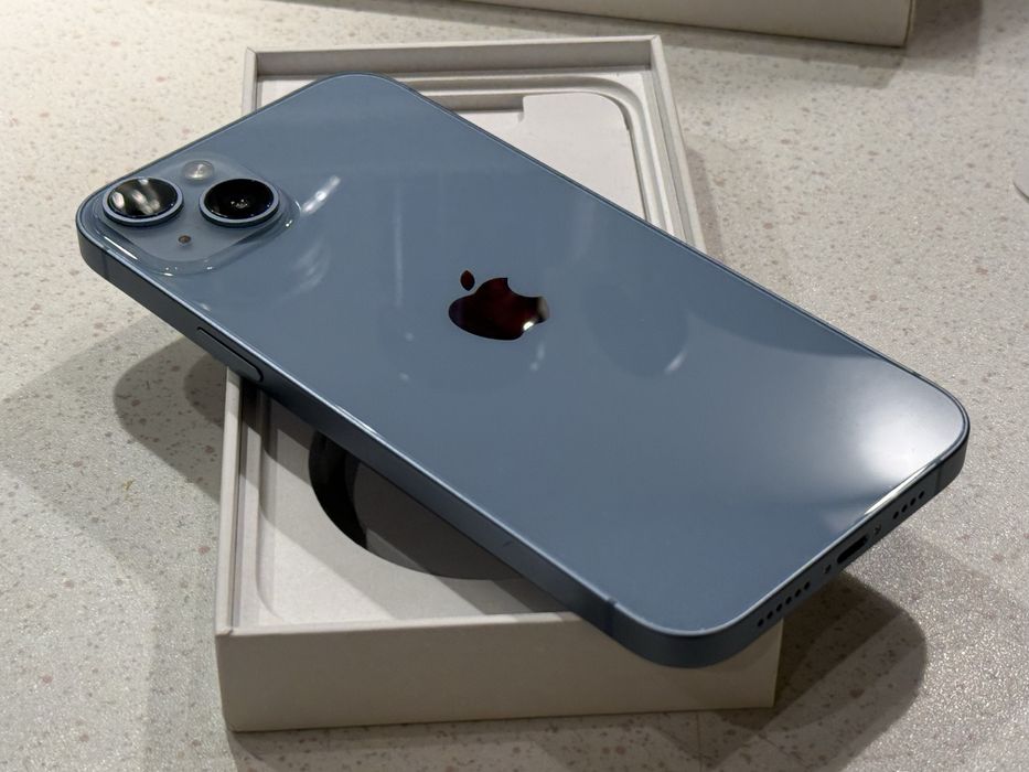 iPhone 14 Plus 128GB Blue – Отличен, 86% Батерия.