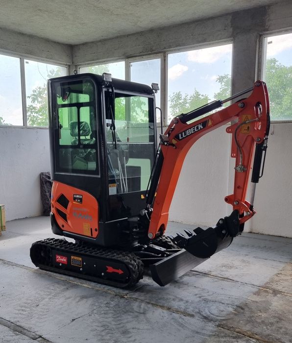 Miniexcavator Lubeck W183 ~Utilaj Nou~Livrare