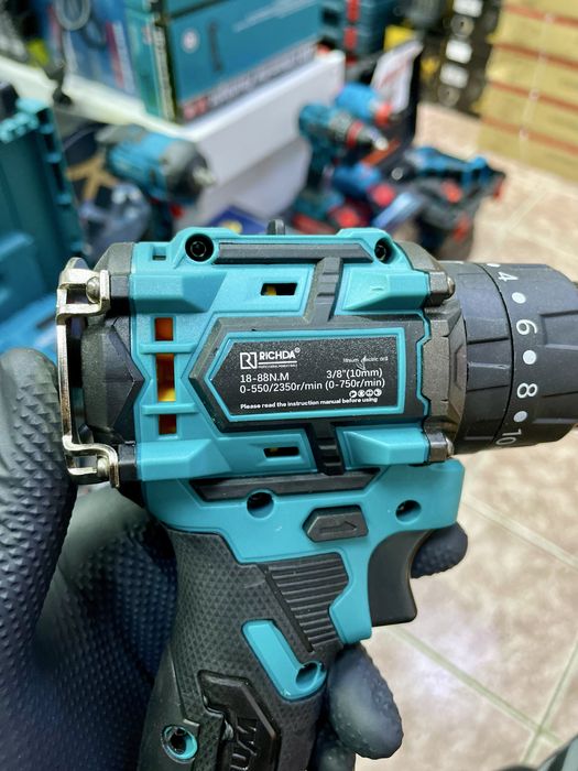 шуруповерт с бесщеточным двигателем RICHDA