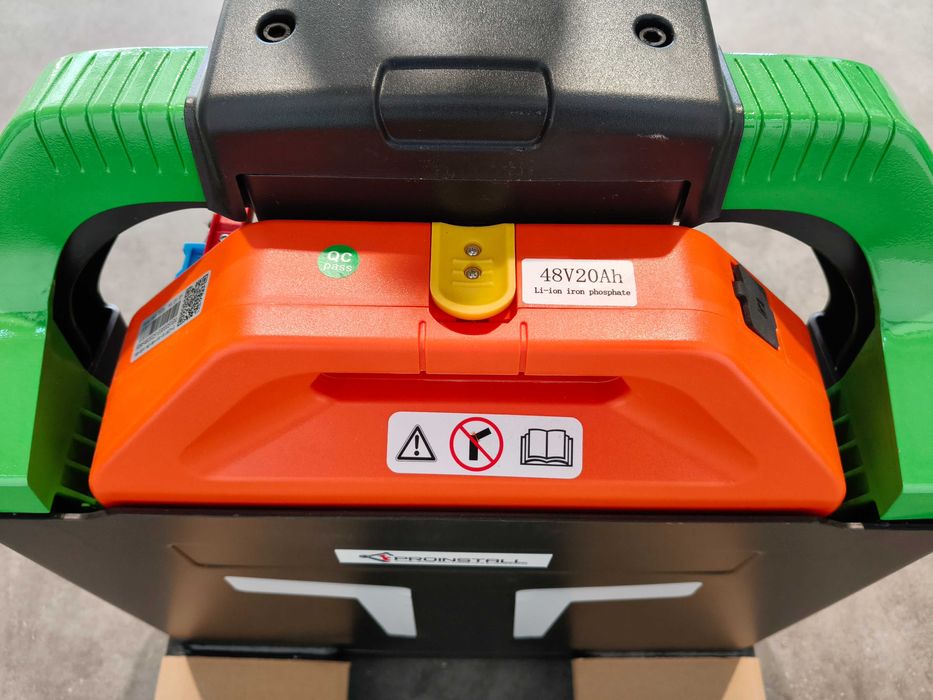 Ел. палетна количка Noblelift , компактна, товар до 2000 кг, НОВА