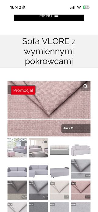 Canapea gri cu roz