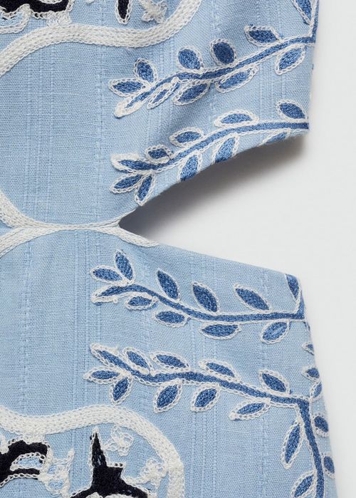 Ленена рокля Mango