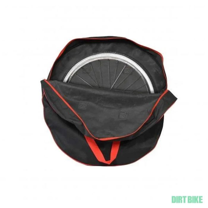 Vând 2 huse pentru transport si protecție roata bicicleta marca Menabo