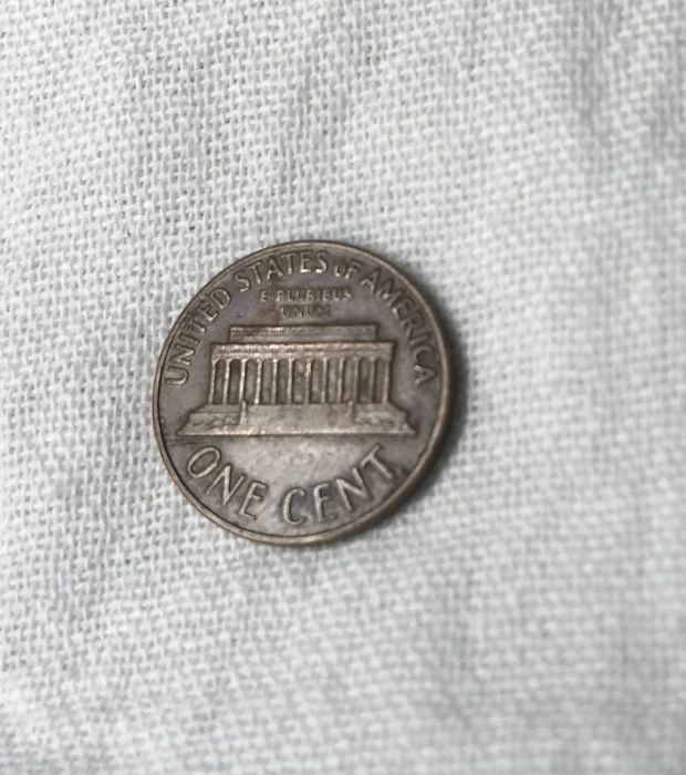 One cent liberty 1966 монета