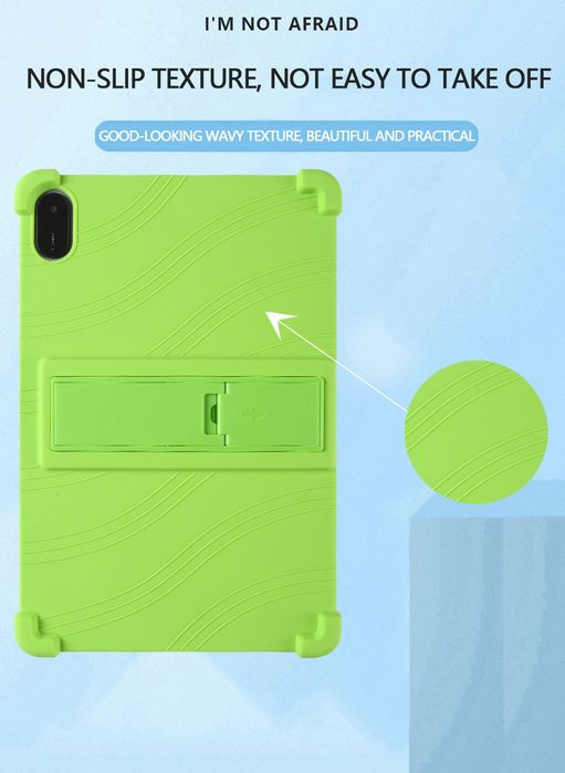 Honor Pad X8a 11" 2024 / Удароустойчив силиконов кейс гръб със стойка