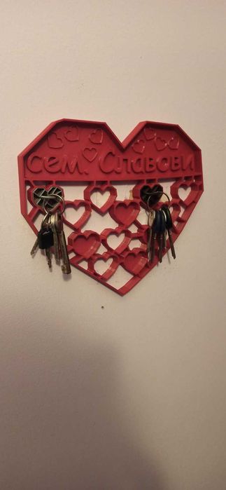 Персонализирана поставка за ключове