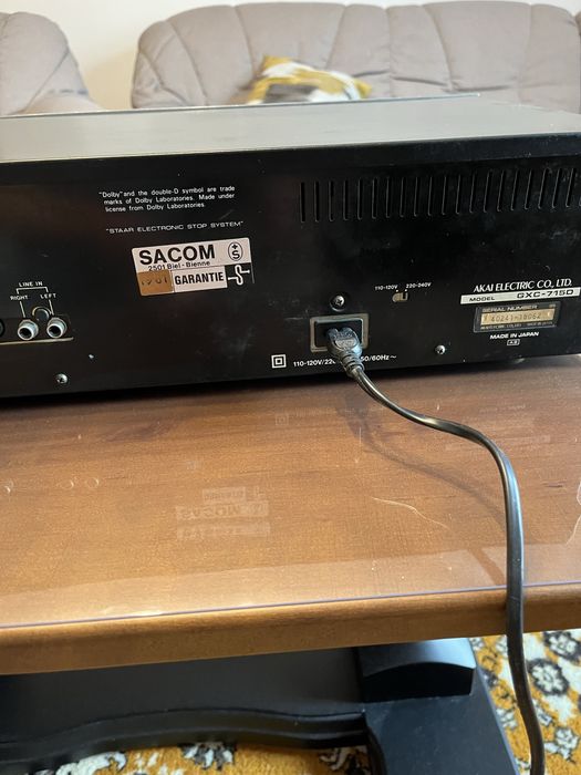 Vand deck akai gxc-715d