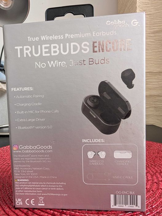 Casti wireless In-ear Truebuds Encore noi