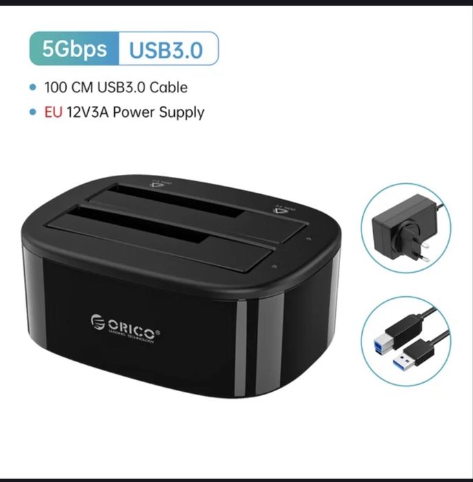 Продам хард док станцию Orico hdd sata