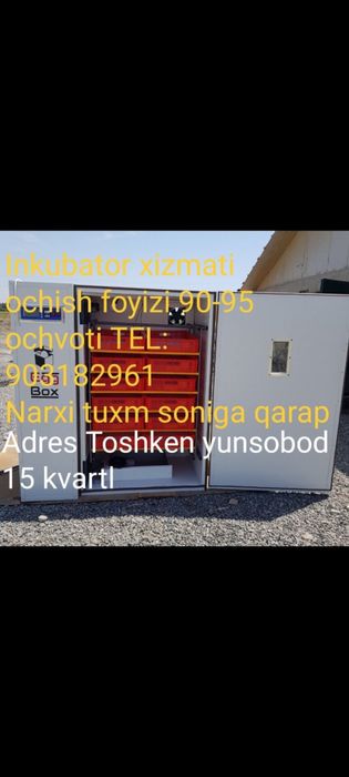 Inkubatr xizmat инкубатр апслйгия joja ochirish xizmati
