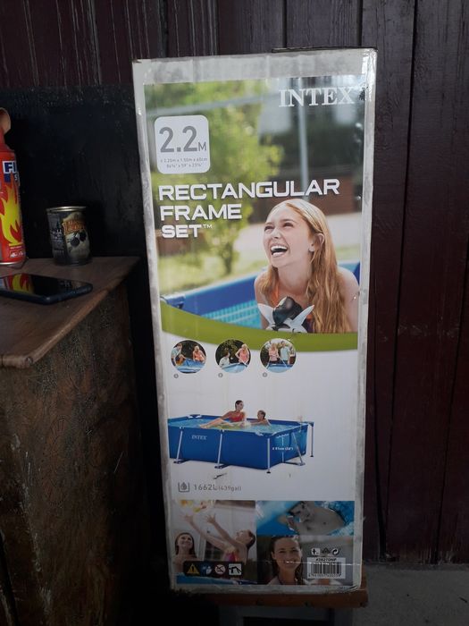 бассейн каркасный