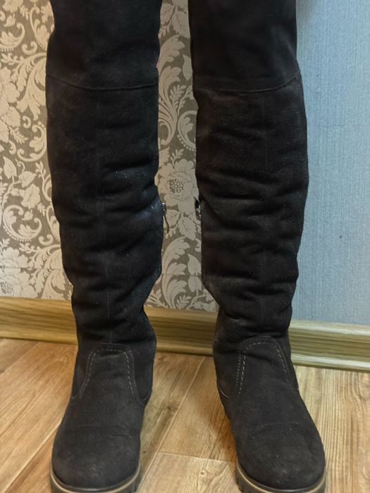 Сапоги натуралка полностью