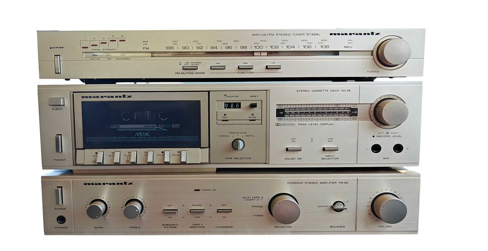 Marantz PM25 + ST325L + SD25 – комплект Vintage Hi-Fi
