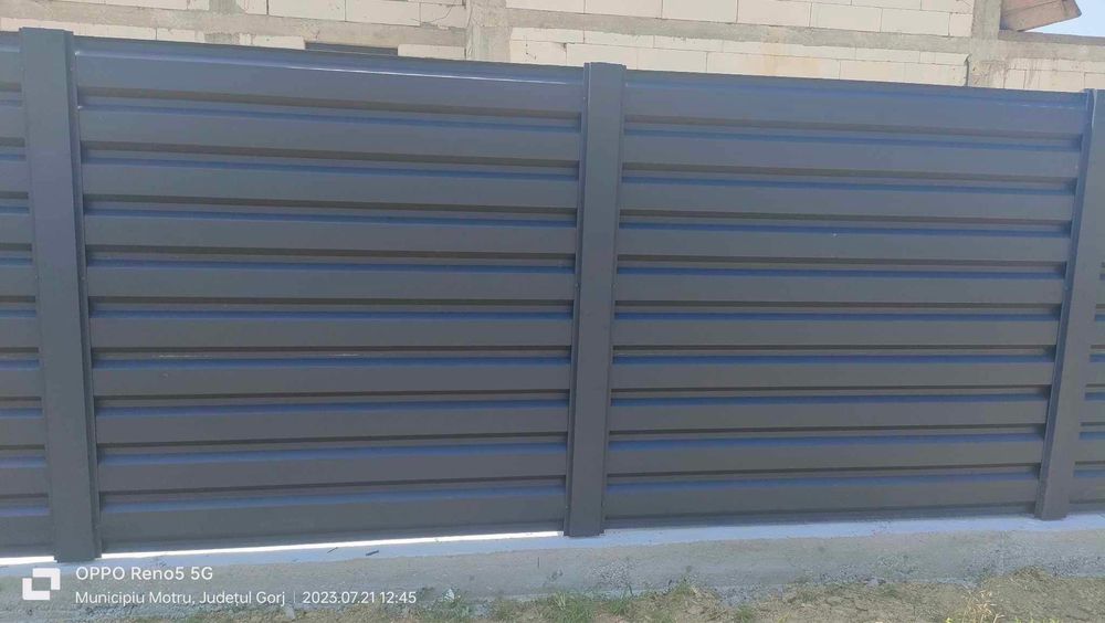 Tabla cutata T35 – gard metalic de calitate 0.50mm