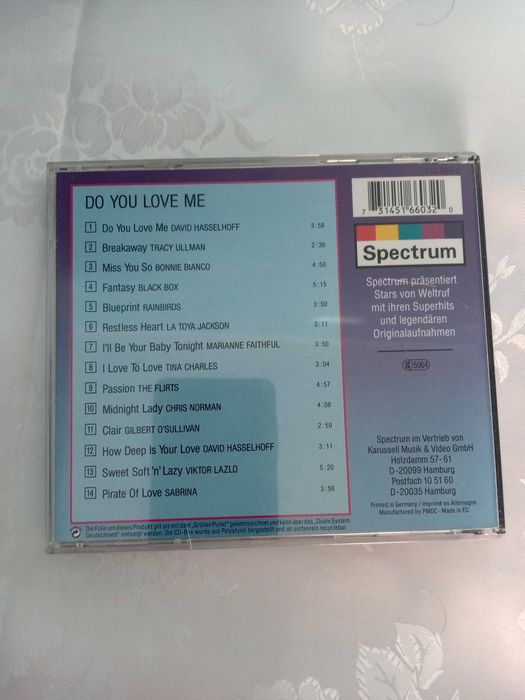 CD muzica diverse selectii Various – Do You Love Me