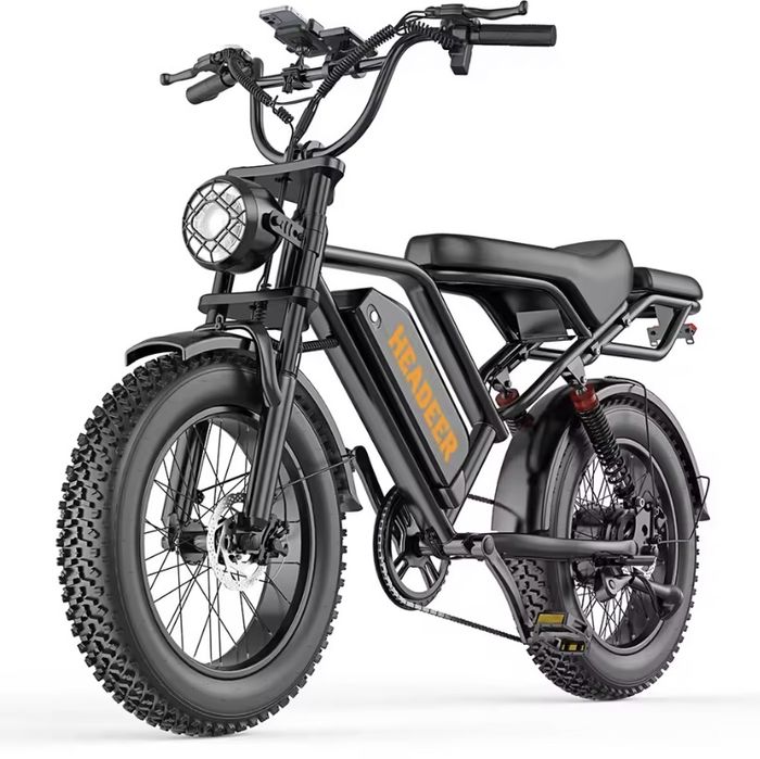НОВ! 50км/ч. Електрически Велосипед Колело Скутер Мотор 750W 48V/20AH