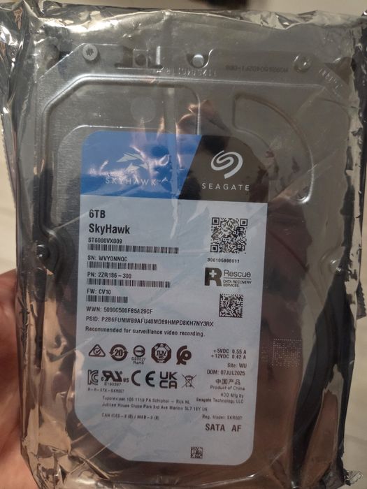 HDD 6TB Seagate skyhawk