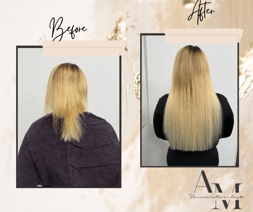 Montaj extensii păr natural – București, sector 6