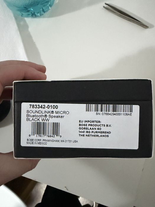 Boxa Bose Soundlink micro ca nou