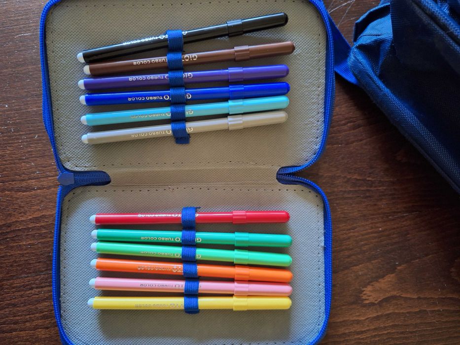 Ученическа раница с моливник