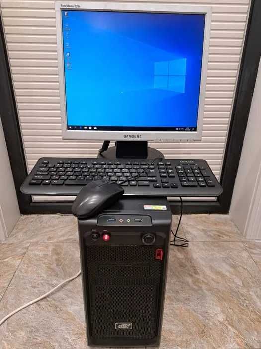 Продам компьютер i3-7100 CPU, ОЗУ 16ГБ, SSD Samsung 250ГБ.