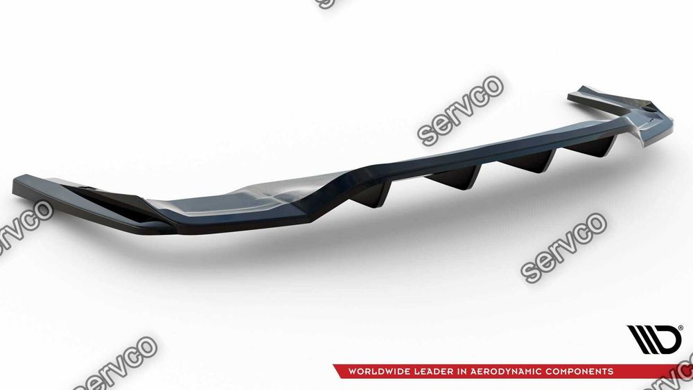 Prelungire splitter bara spate Mercedes GLE C292 43 AMG Coupe 2015-2019 v5 - Maxton Design