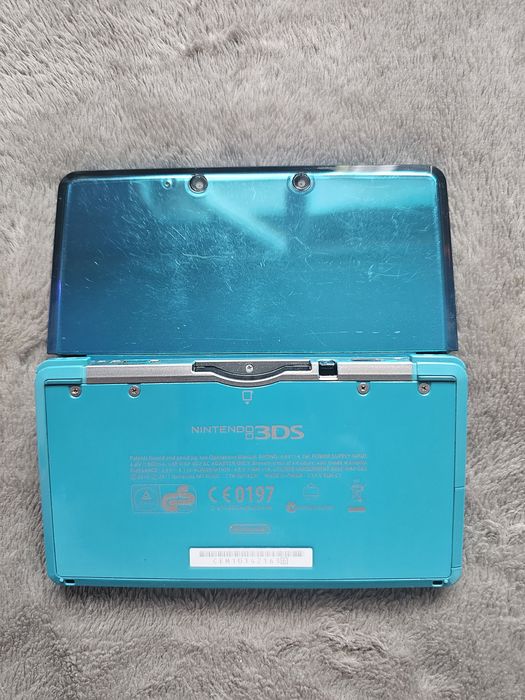 Nintendo 3ds aqua blue modat