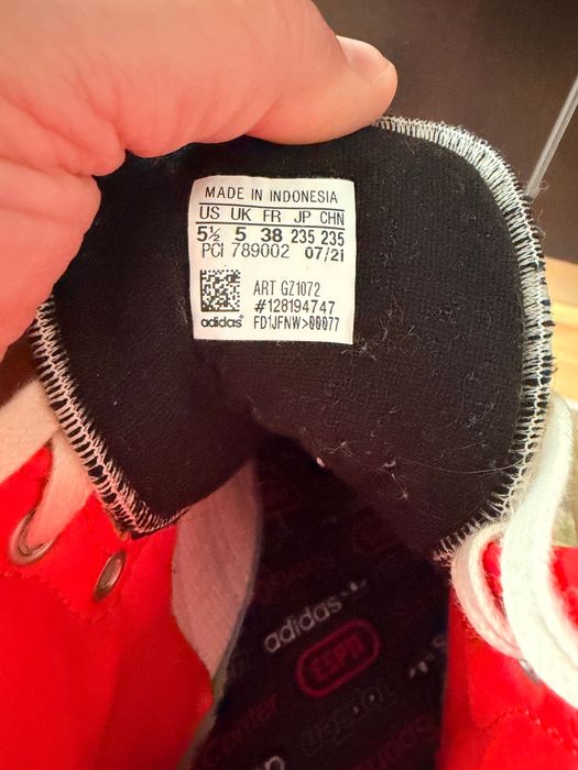 Adidas Top Ten Hi 1979 ESPN piele mărimea 38