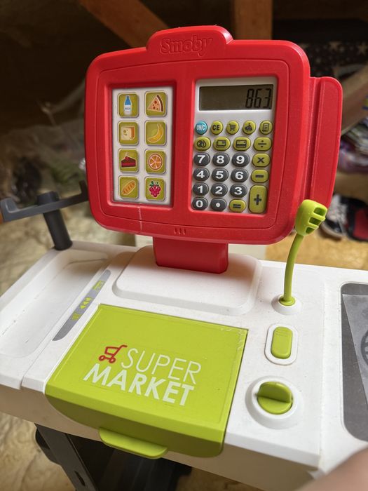 Supermarket/ casa marcat Smoby