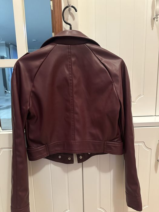 Дамско кожено яке Cropp