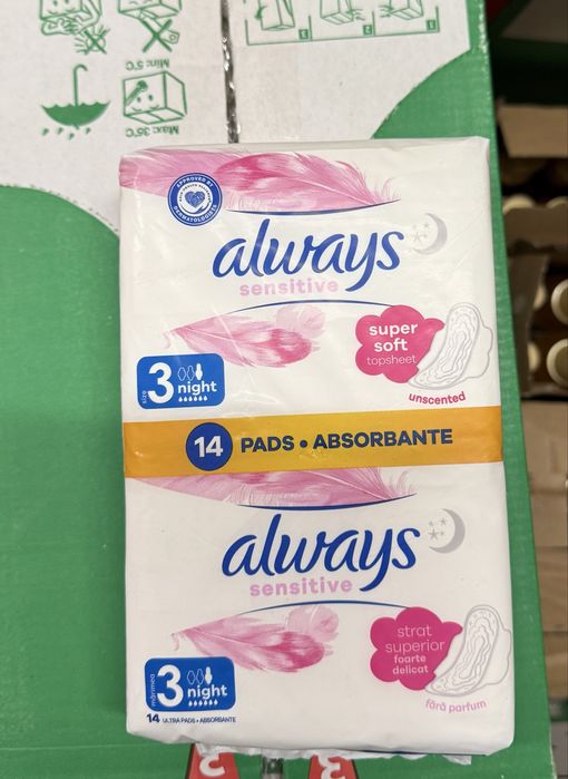 Tampoane always platinum