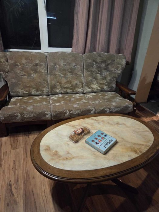 Луксозна холова гарнитура масив с Пенолатекс