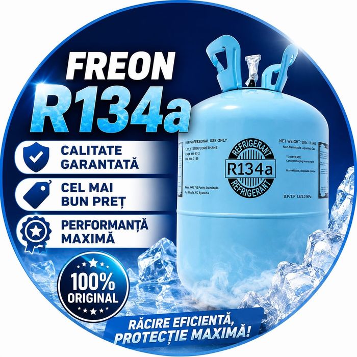 Butelie freon R134a