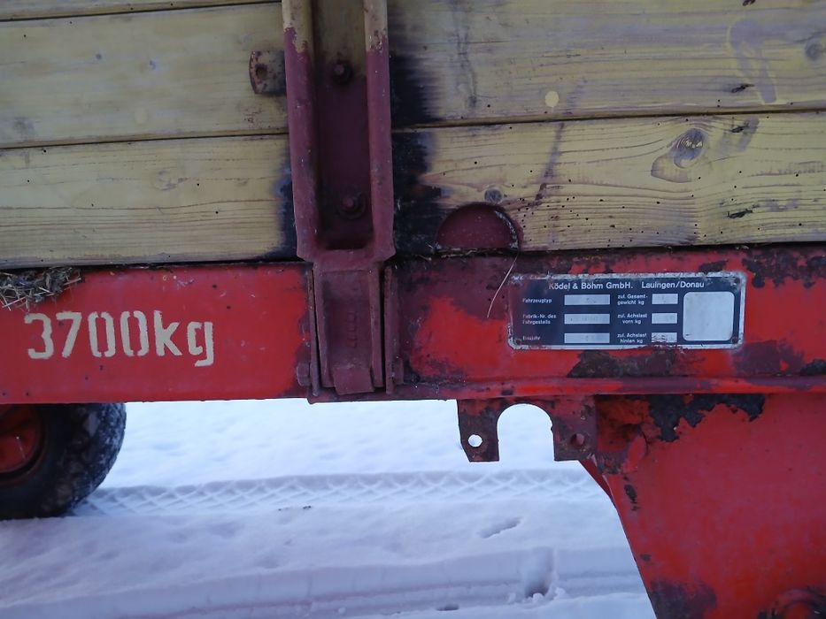 Remorca tractor monoaxa