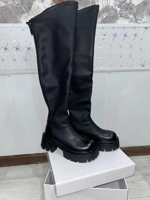 Ботфорты черные, 36 размера