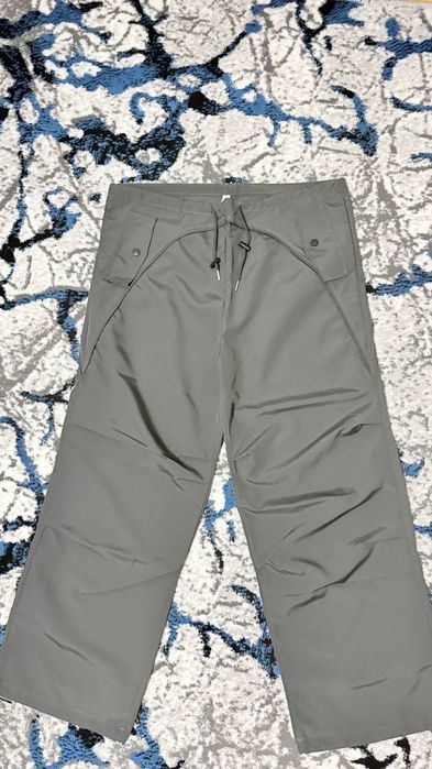 Темно коричневое тёплое пальто, брюки