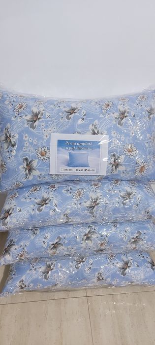 Set 4 perne 40x70 cm – Noi cu etichetă | Moi, pufoase | Livrare OLX