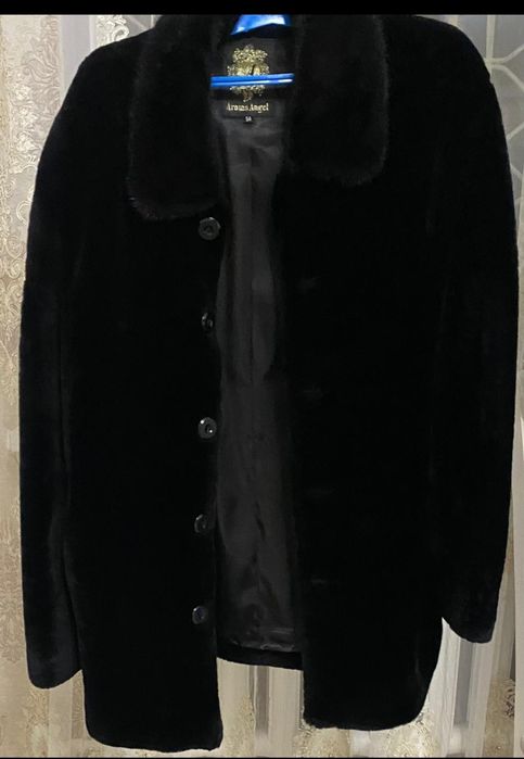 Шуба мужская мутон