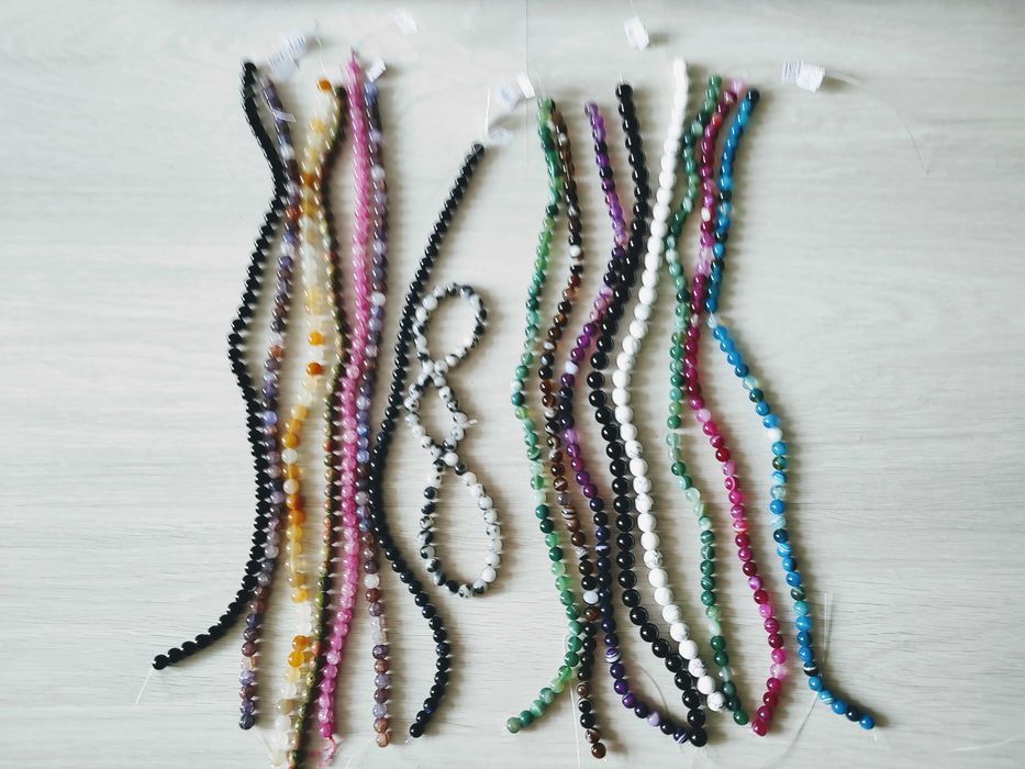 Намалени от 8 лв-Естествени камъни Нанизи, Полускъпоценни камъни