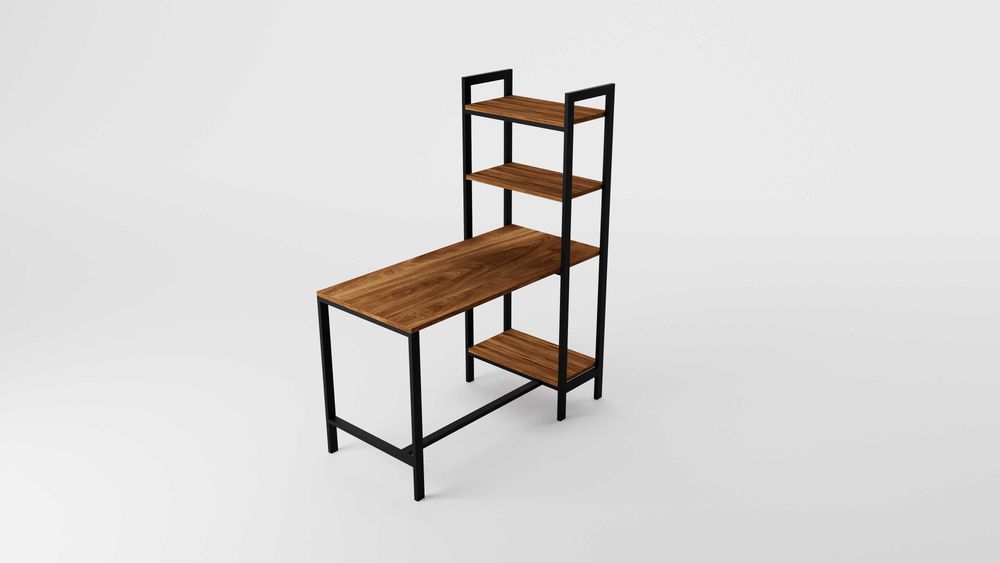 Лофт стол со полками LOFT SHELF от Max Loft
