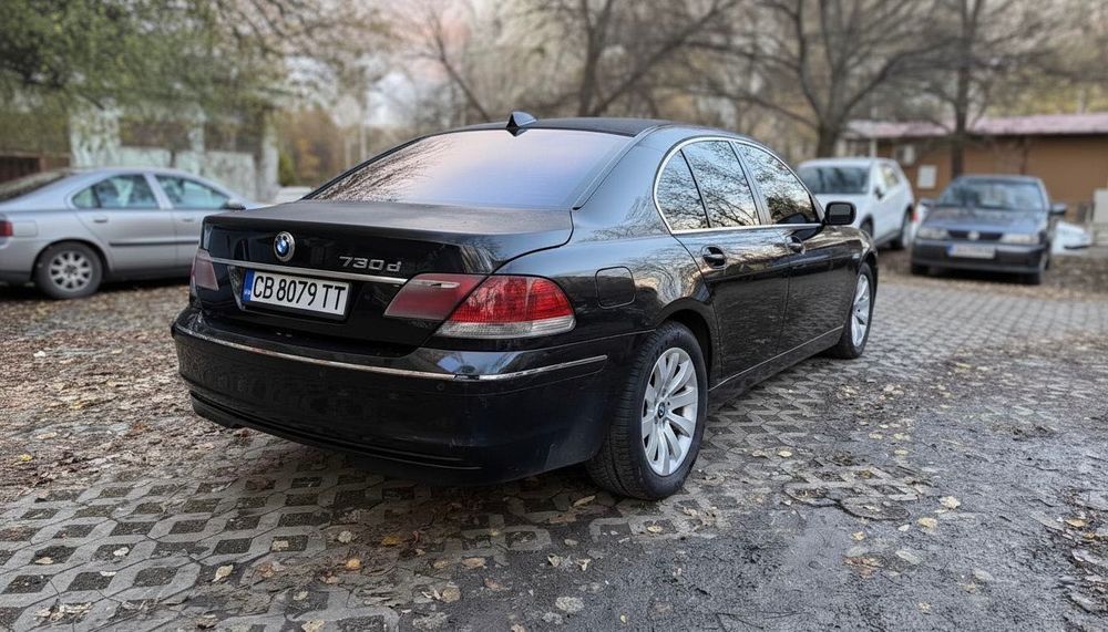 BMW 730d колата е след основен ремонт на двигателя