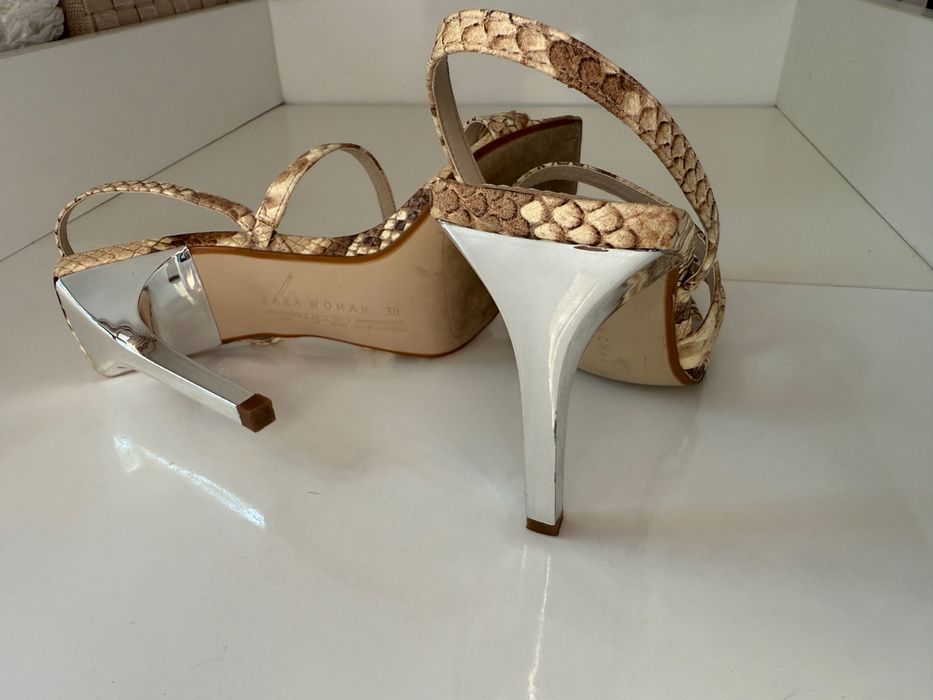 Обувки с висок ток Zara 38